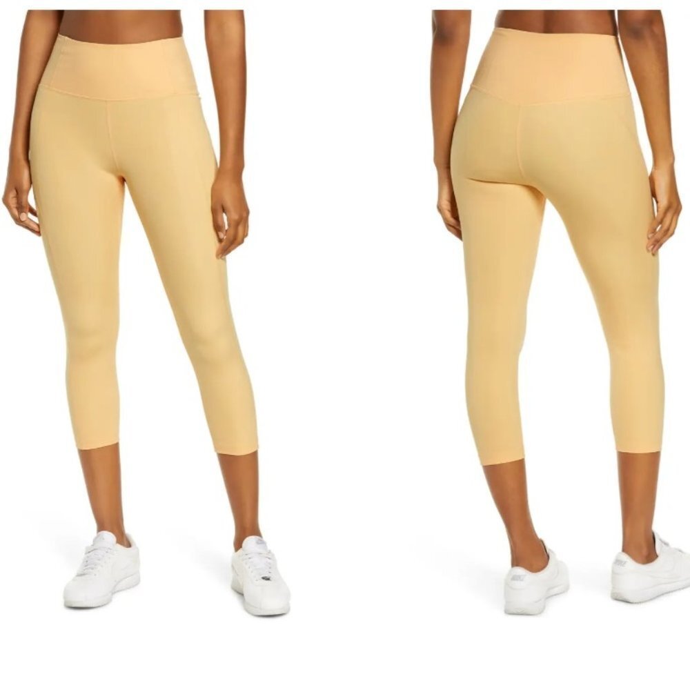 NEW Girlfriend Collective High Waist Capri Athletic Yoga Pant Leggings P1415
